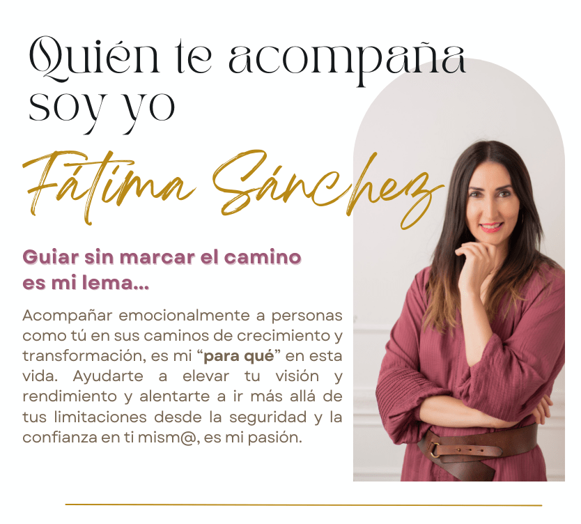 Fátima Sánchez-Tu entrenadora emocional